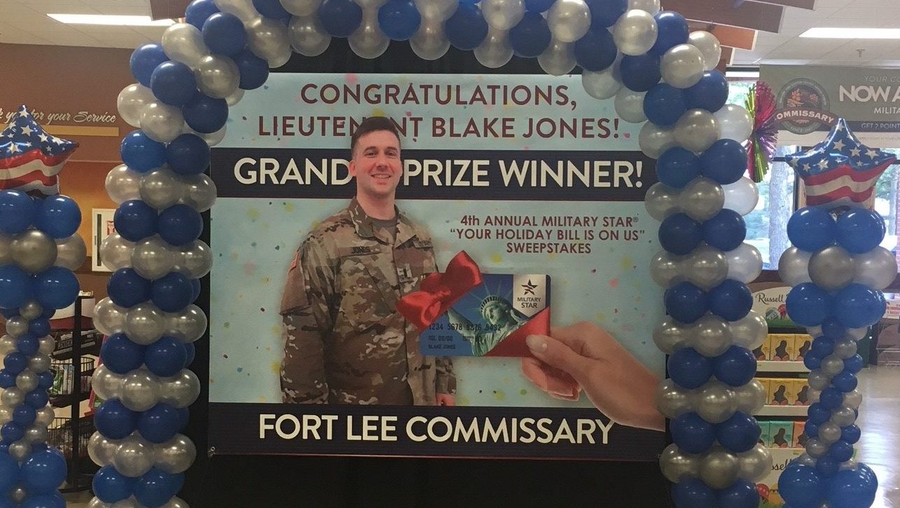 Fort Lee Soldier Wins Big with Your Holiday Bill Is On Us Sweepstakes