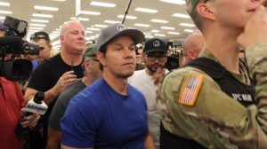 Mark Wahlberg visits soldiers at Fort Benning