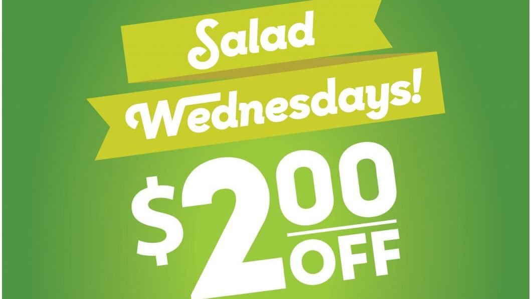 Exchange Shoppers Can Save on Eating Healthy with Salad Wednesdays