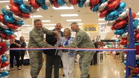 Grand Forks AFB Celebrates Renovated Exchange With Ribbon-Cutting