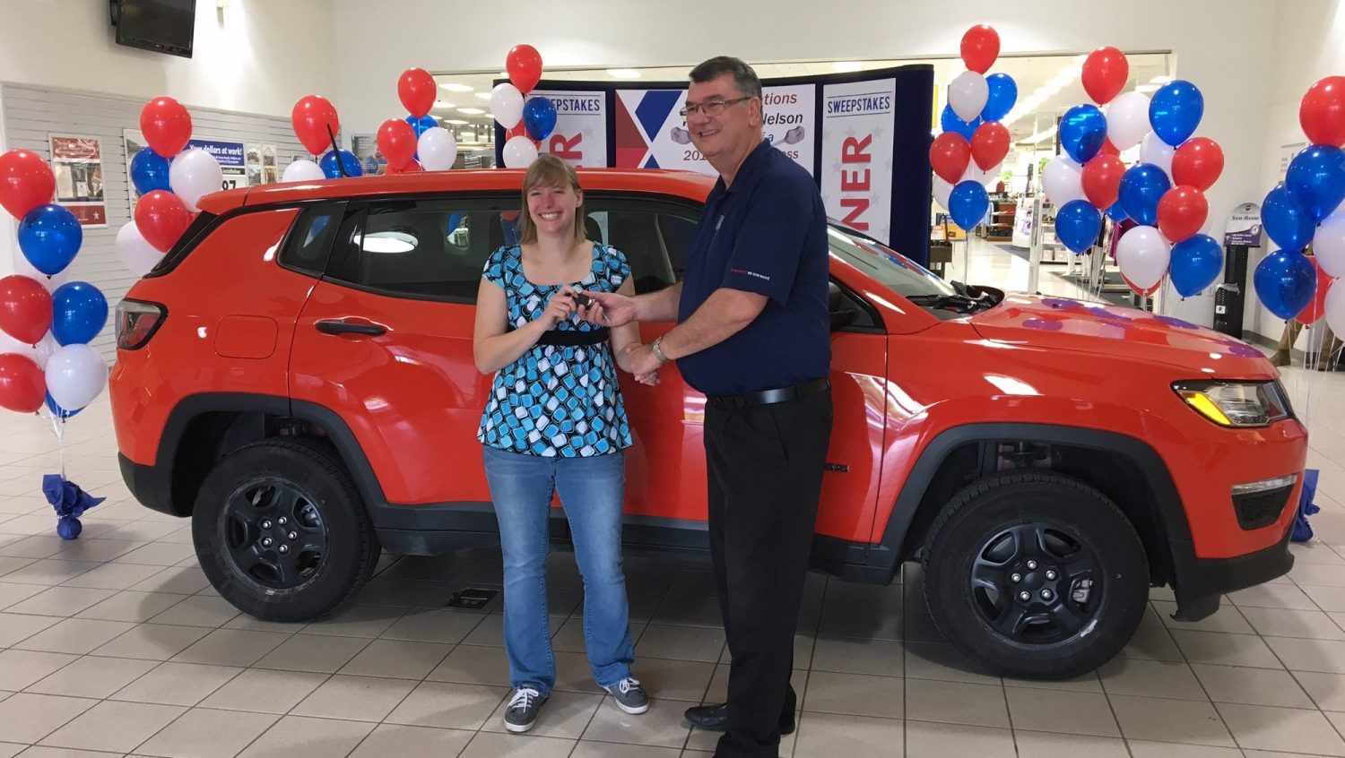 Retired Airman Drives Home in Her 1st New Vehicle Ever Thanks to Exchange Sweepstakes