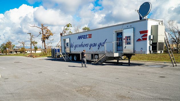 Army & Air Force Exchange Service Opens Mobile Field Store at Tyndall AFB—Only Retailer Open For Miles After Michael