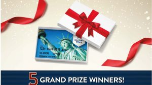 5th Annual "Your Holiday Bill is On Us!" sweepstakes