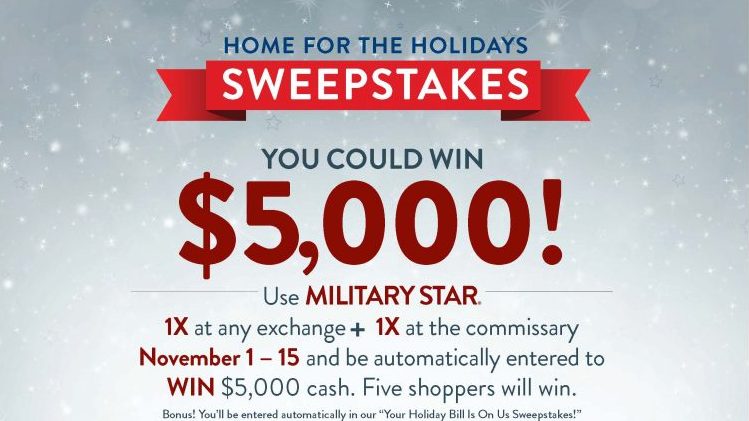 Home for the Holidays Sweepstakes