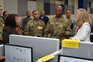 Chief Master Sergeant of the Air Force Wright Gets Firsthand Look at Exchange Operations