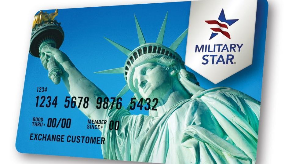 Military Star Card