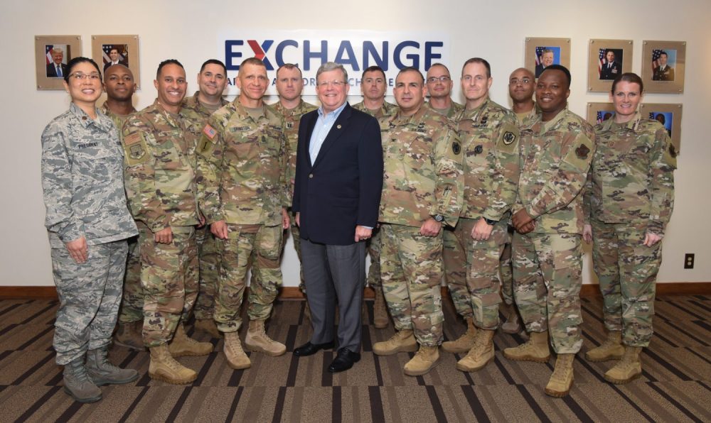 Sergeant Major of the Army visits Exchange HQ