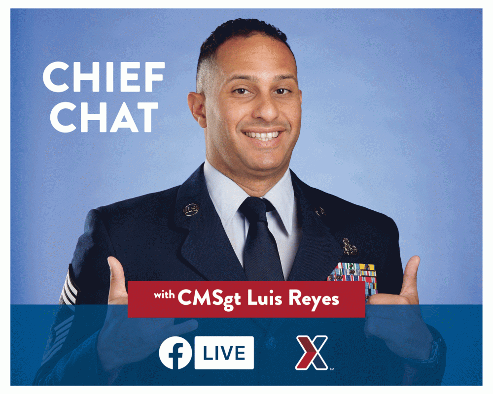 Air Force Chief Master Sgt. Luis Reyes 