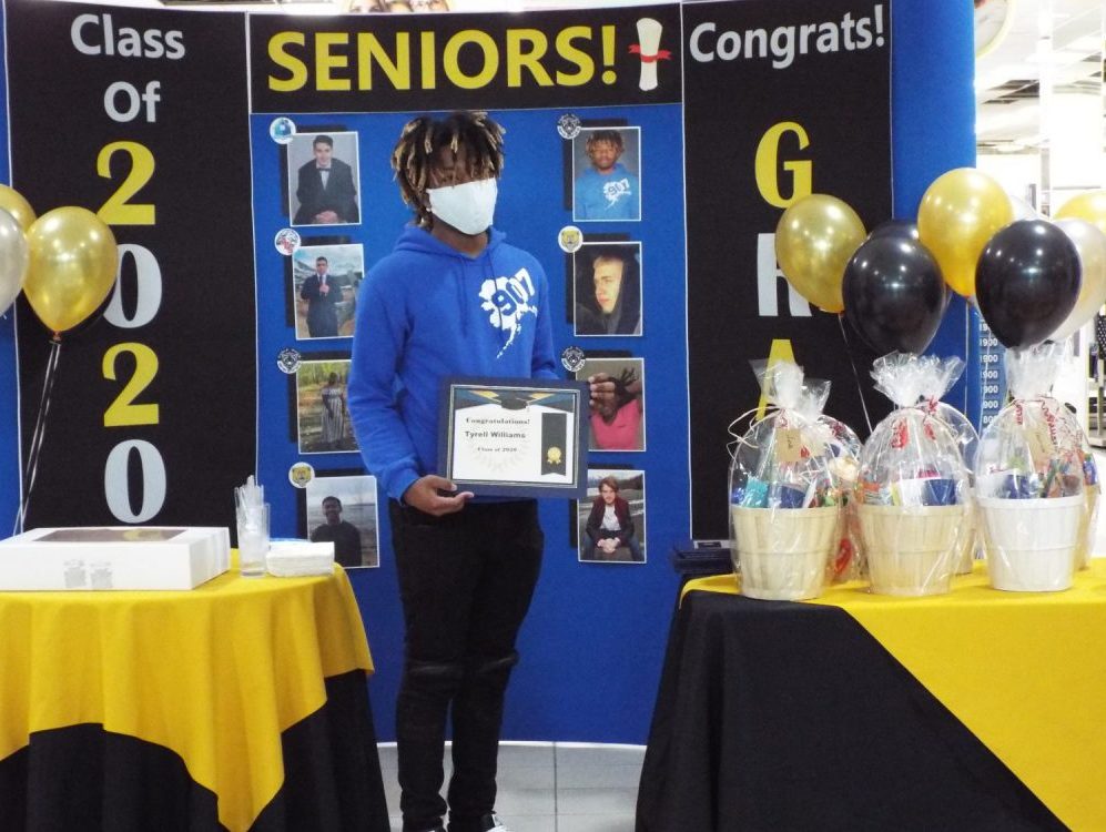 High school seniors honored