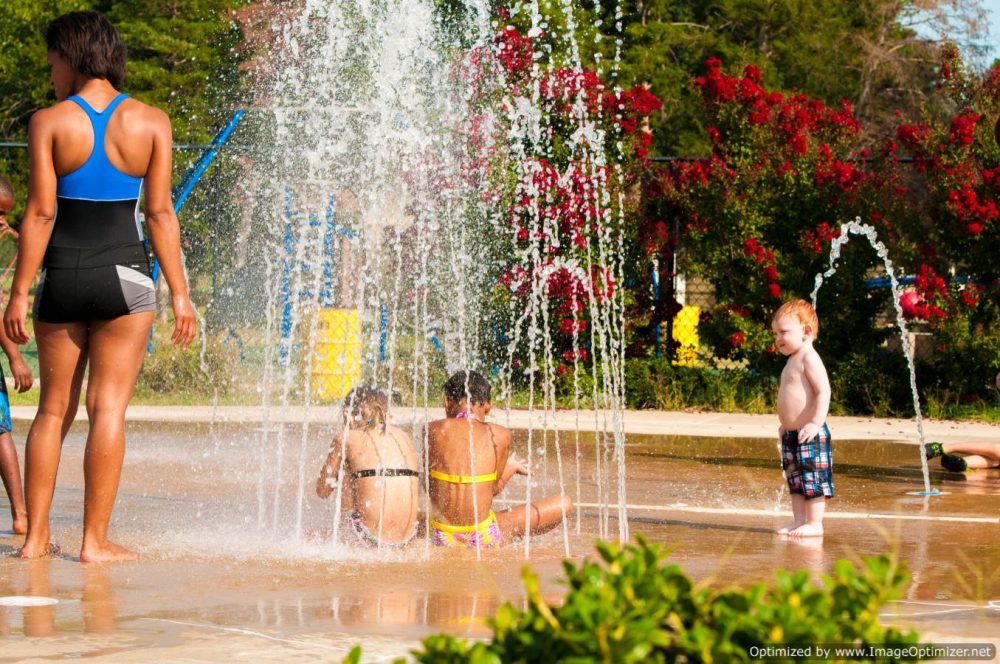 Fort Sill splashpad waterpark dividend