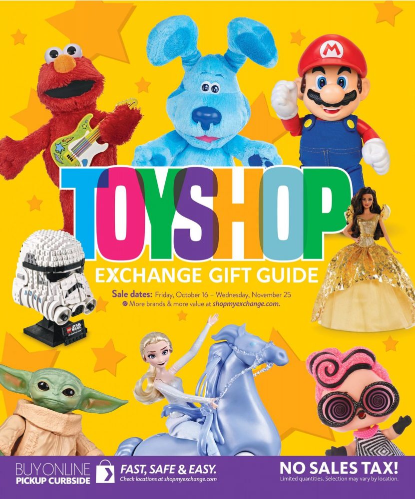 The Army & Air Force Exchange Service’s team of pint-sized, in-house toy experts can help military parents find the perfect toy to make their child’s holiday complete in the 2020 Toyshop toy book. 