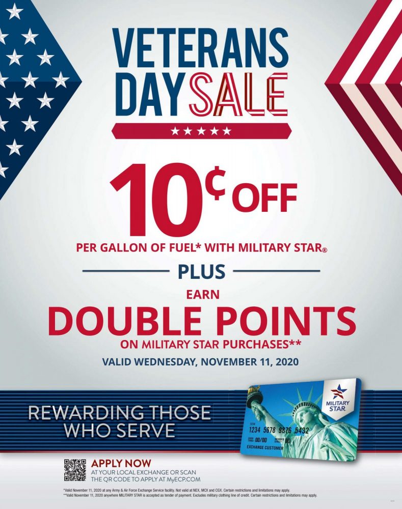 Military Star Veterans Day Deals