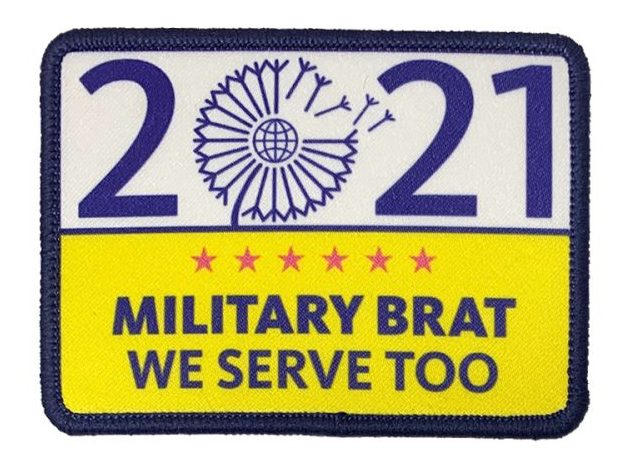 Military brat patch