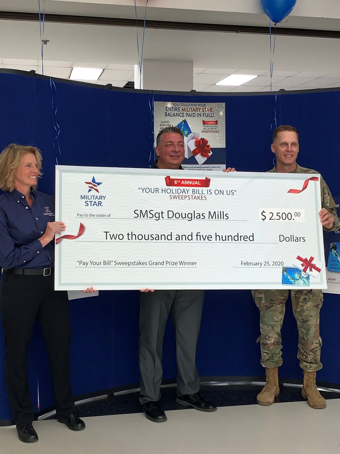 2019 Holiday Bill Winner Luke AFB