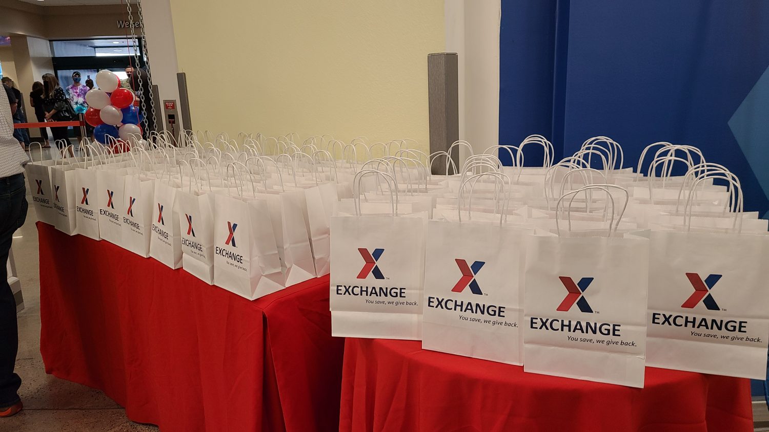 Luke Exchange grand reopening gift bags