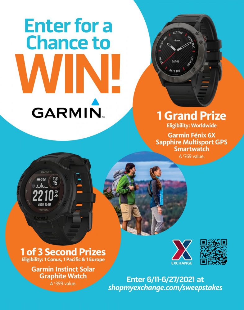 Garmin sweeps