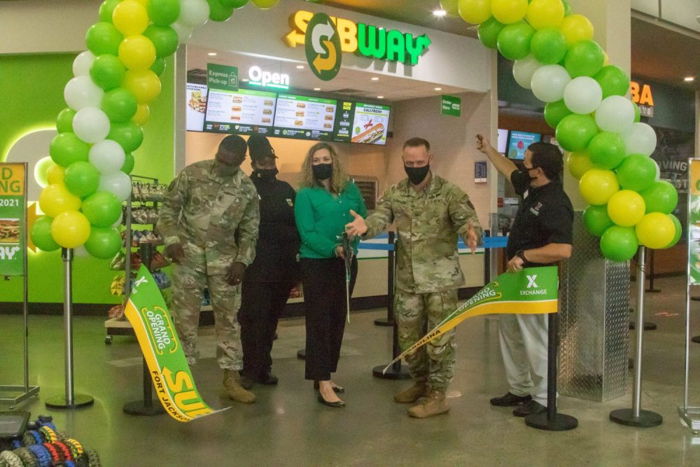 Fort Jackson Subway Grand Opening