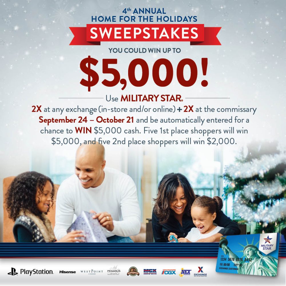 Home for the Holidays sweepstakes