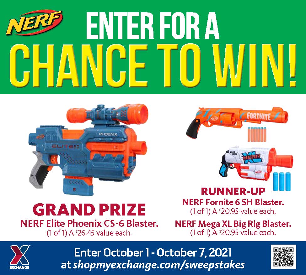 Nerf sweepstakes