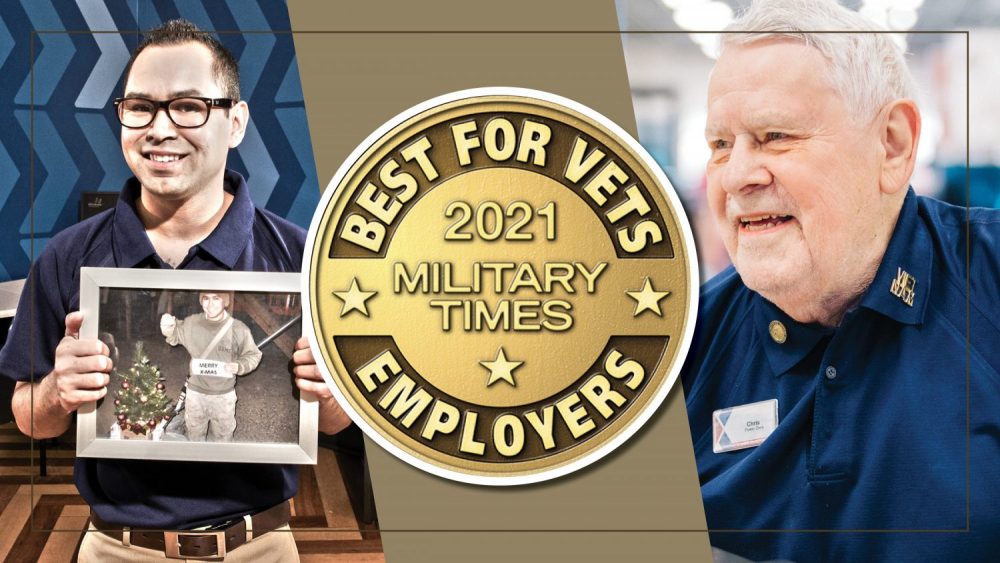 Exchange Named 2021 Best for Vets: Employer