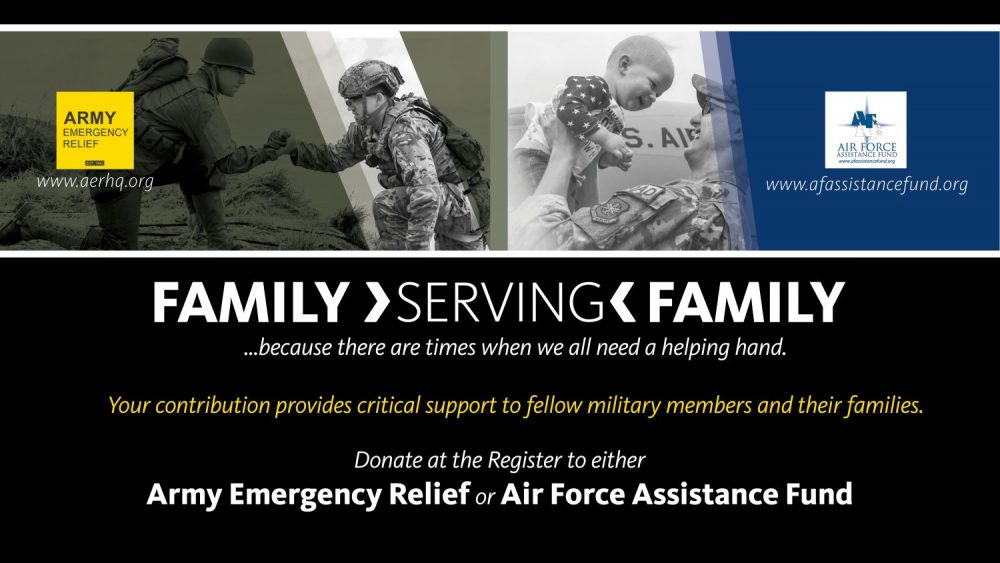 Exchange Shoppers Can Donate to Army and Air Force Relief Funds This Holiday Season