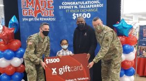 Fort Knox Fourth-Grader Scores $1,500 Exchange Gift Card for Academic Excellence