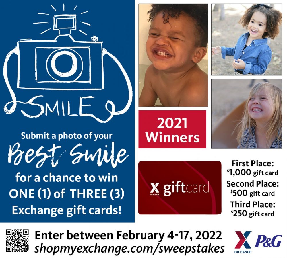 Hit Us with Your Best Smile Shot For A Chance To Win A $1,000 Exchange Gift Card