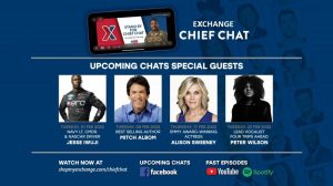 Jesse Iwuji, Mitch Albom and Alison Sweeney to Join ‘Chief Chat’ in February