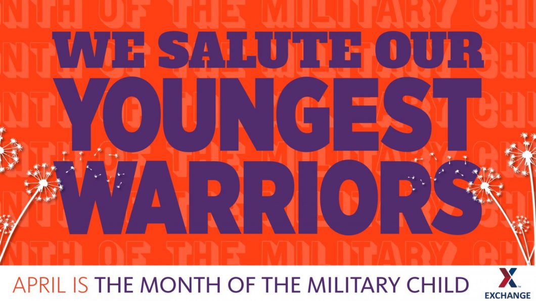 Exchange Salutes Youngest Heroes During Month of the Military Child