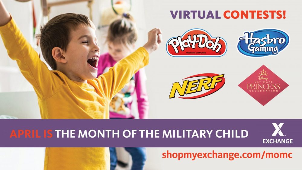 Multiple Prizes Up For Grabs in Exchange’s Month of the Military Child Virtual Contests