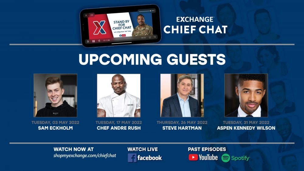 Chef Andre Rush Headlines Exchange’s ‘Chief Chat’ in May