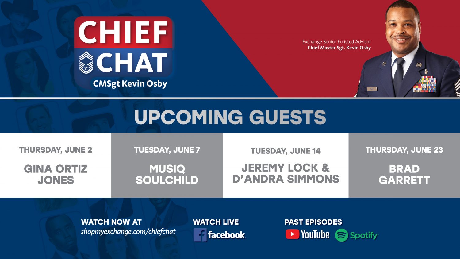 June Chief Chat guests