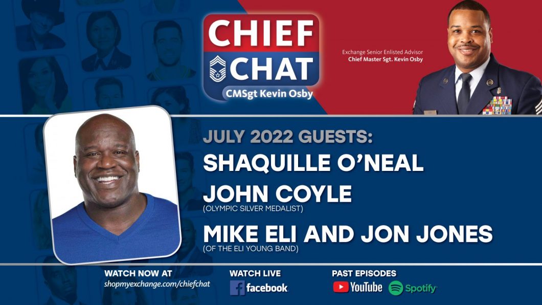 NBA Hall of Famer Shaquille O’Neal Headlines Exchange’s ‘Chief Chat’ in July