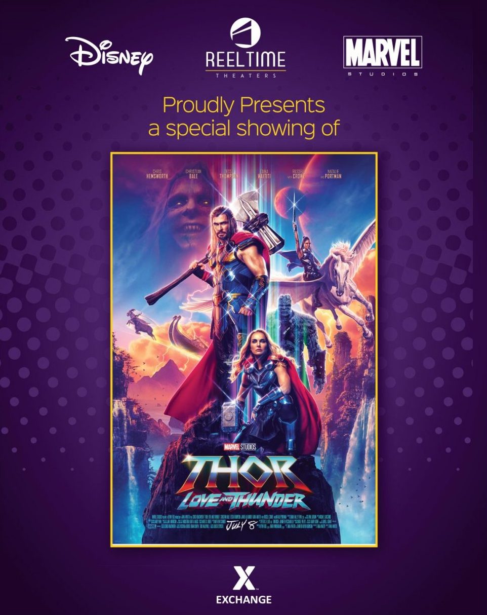 Exchange, Disney to Host Complimentary Screenings of Marvel Studios’ “Thor: Love and Thunder” for Troops in Poland