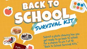 Exchange Gives Military Students Chance to Score $4,500 in Back-To-School Survival Kits