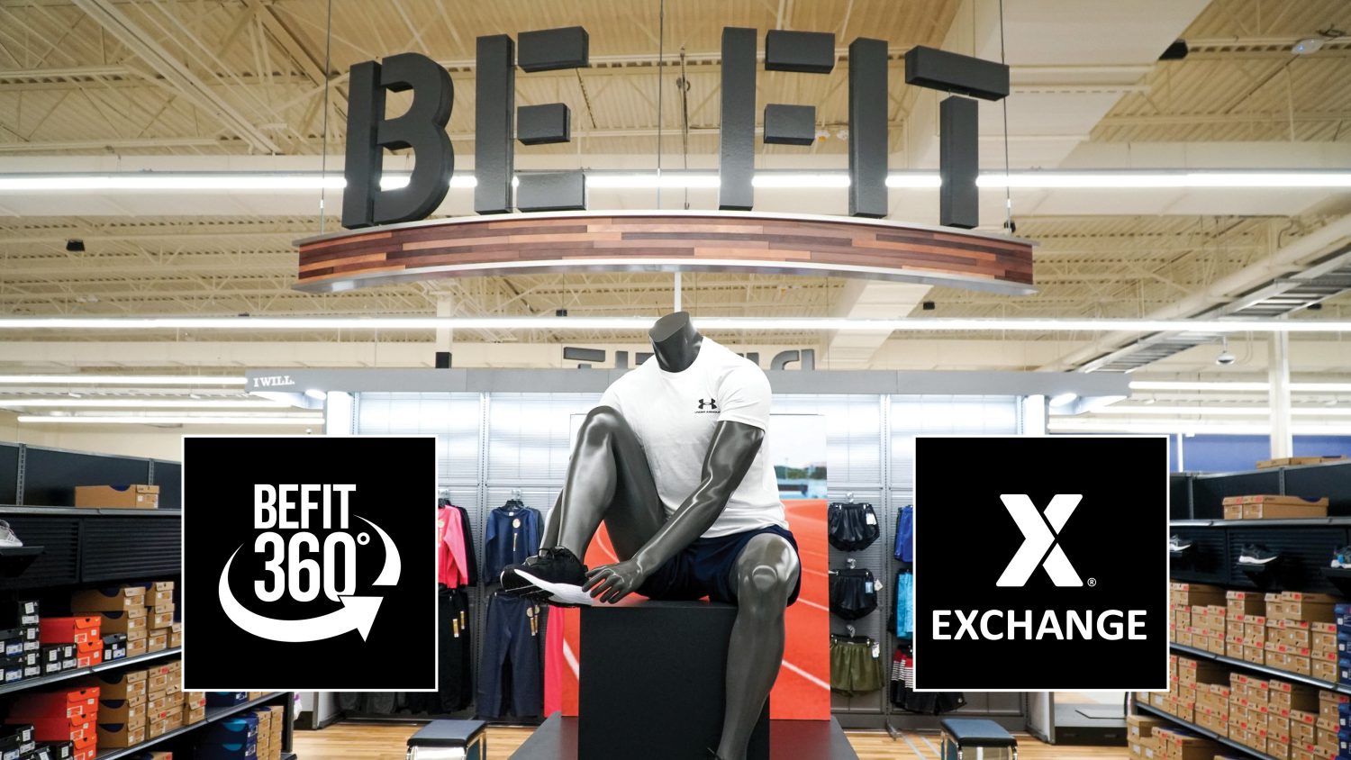 Exchange Shoppers Can Kick-Start Fitness Goals with BE FIT 360 Essentials