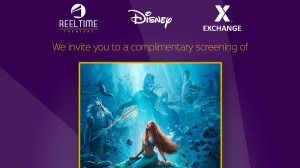 Military families can follow Ariel’s underwater adventures with complimentary screenings of Disney’s “The Little Mermaid” at select Exchange Reel Time Theaters on May 27