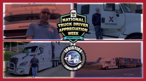 The Exchange salutes its more than 200 drivers during National Truck Driver Appreciation Week from Sept. 10 to Sept. 16.