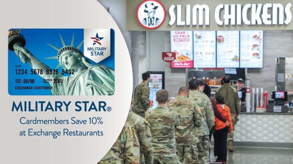 Military Star restaurant discount