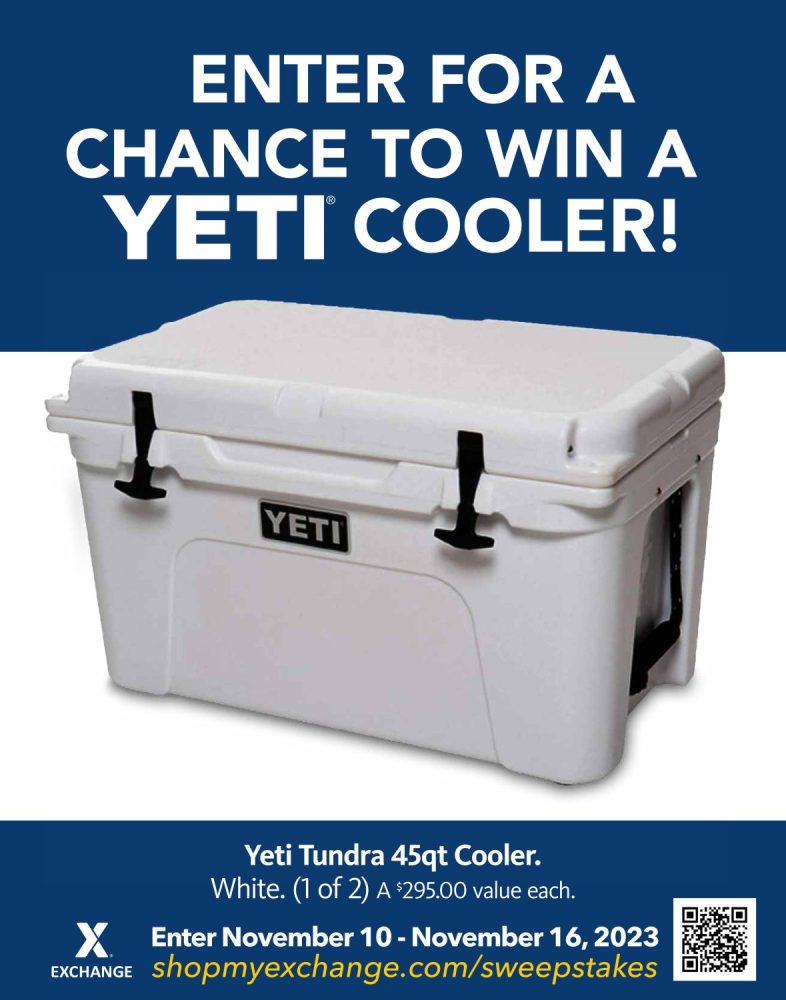 Yeti Cooler Sweepstakes