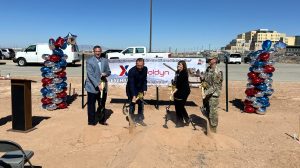 The Army & Air Force Exchange Service broke ground on a new cell tower at Fort Bliss, part of a significant Quality-of-Life improvement for Soldiers, their families, personnel and visitors.