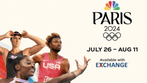 Olympians posing in their sport attire in a flyer on the events.