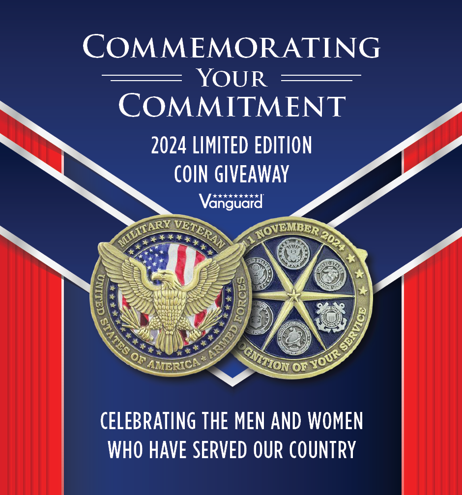 : Veterans can pick up a special challenge coin at their Exchange this Veterans Day