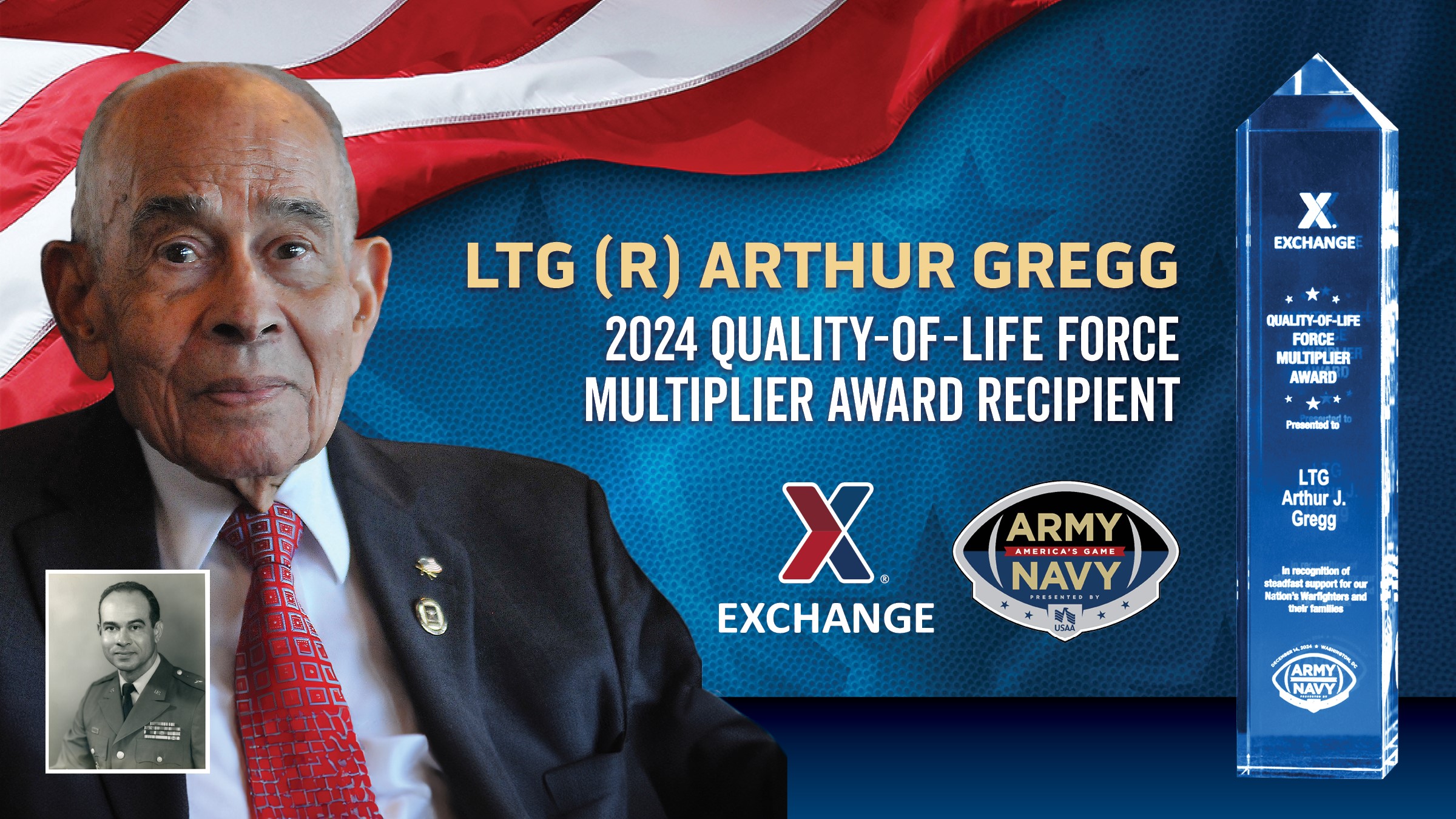 The Exchange will honor Army trailblazer at 125th Army-Navy Game.