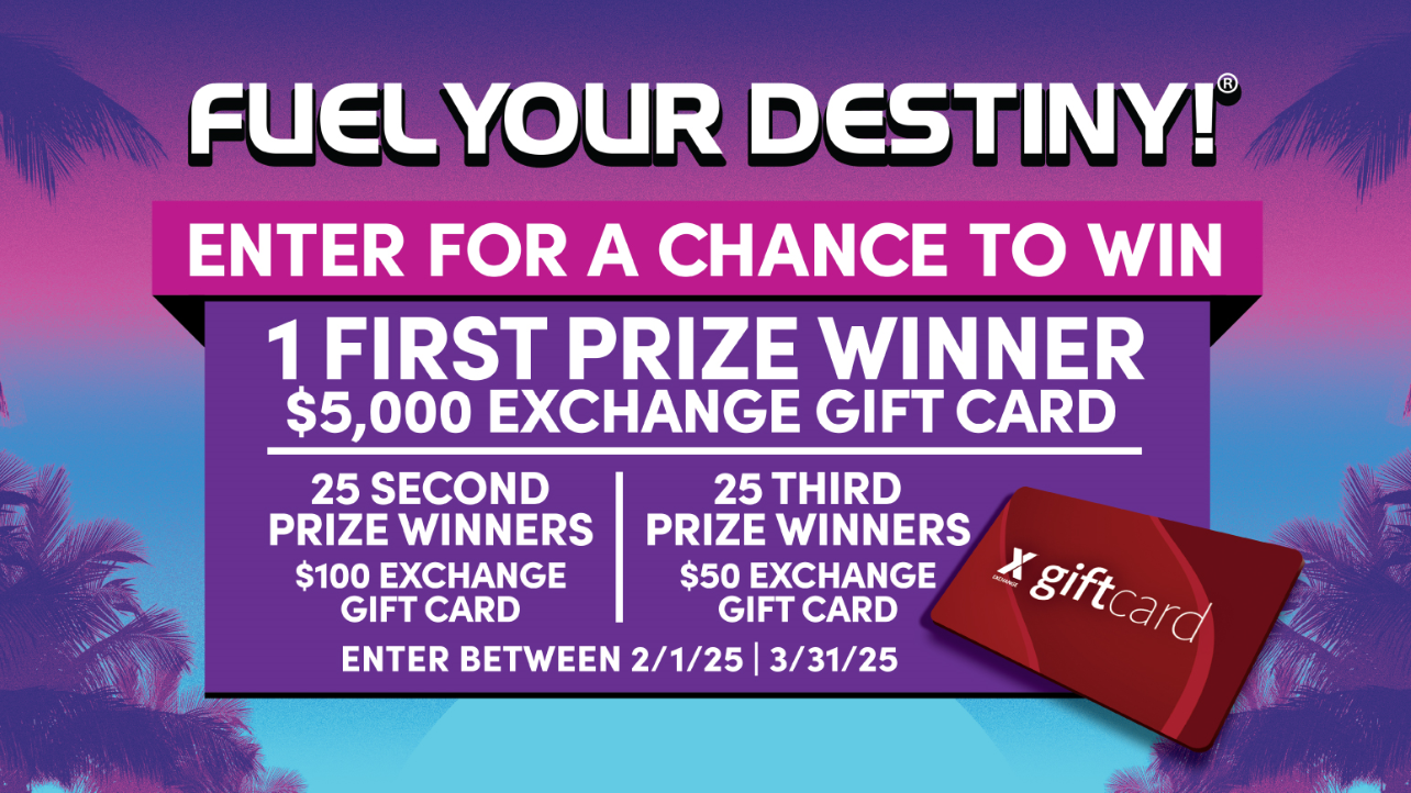 Bang Exchange Gift Card Sweepstakes poster