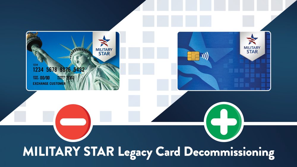 Out with Old! Starting May 1, Only ‘New’ MILITARY STAR Cards Will be