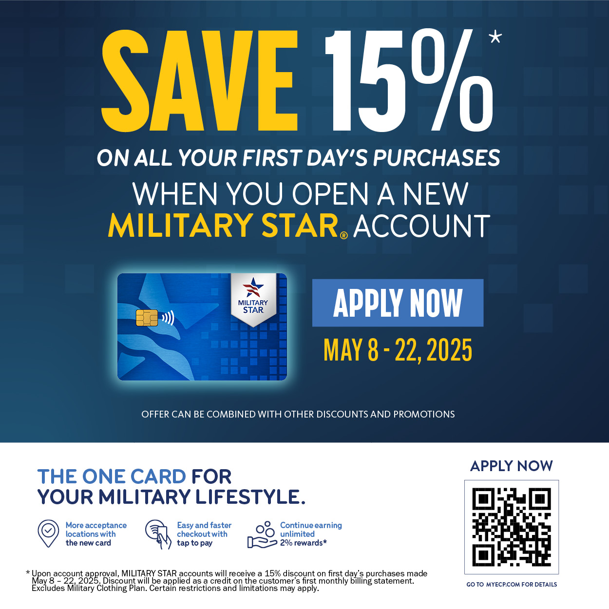 197750-Military-Star-WK20-21-First-Days-Purchases-Promotion - ECOMM EMAIL GRAPHIC-_600px x 600px_