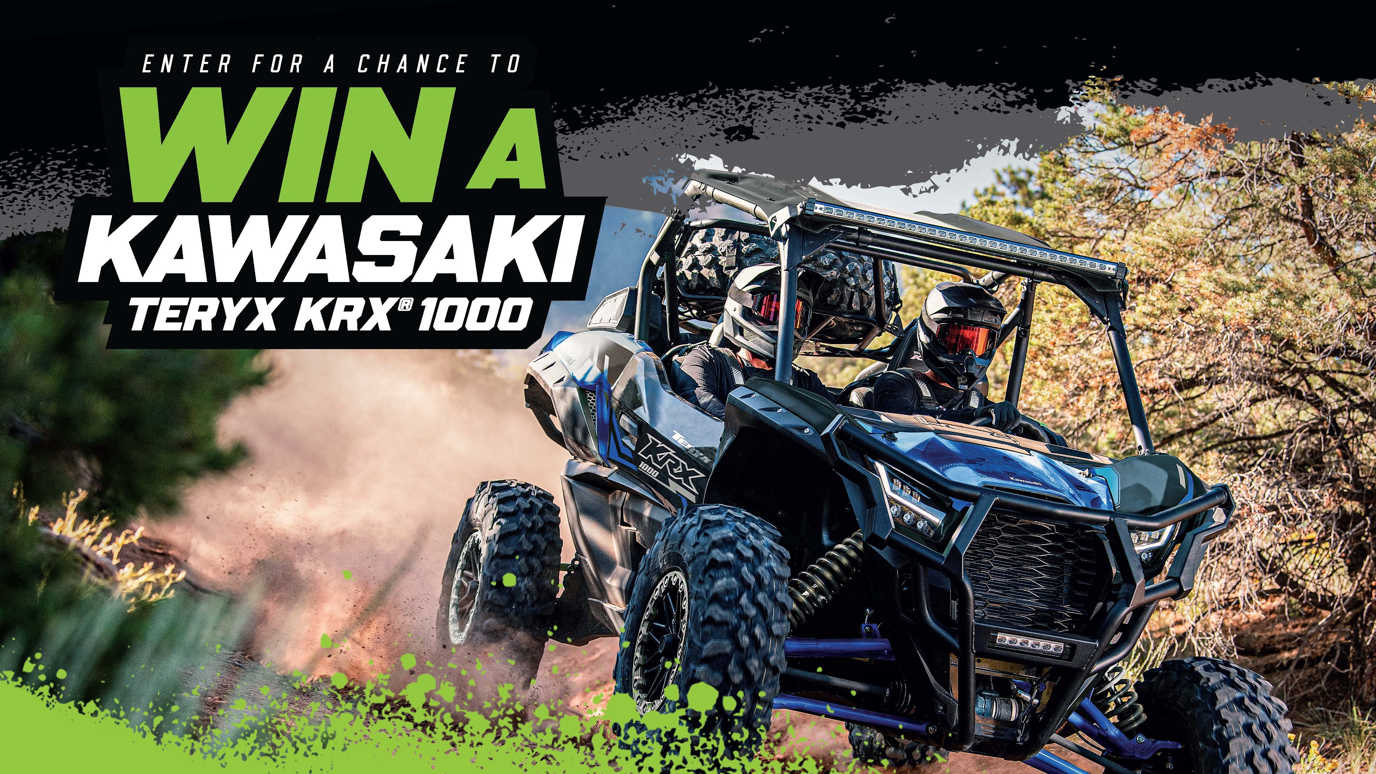 Monster Energy Kawasaki Sweepstakes poster