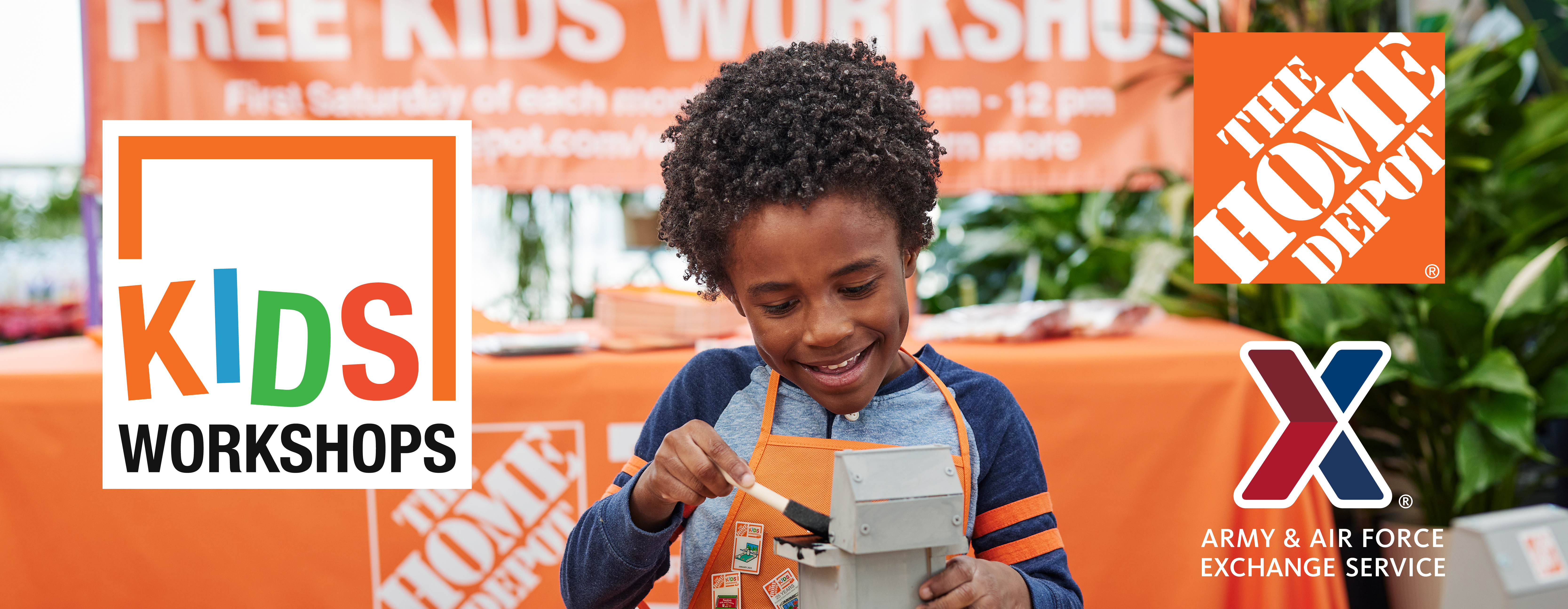 Army & Air Force Exchange Service, The Home Depot Build Holiday Cheer with Free Kids Workshop on Dec. 6