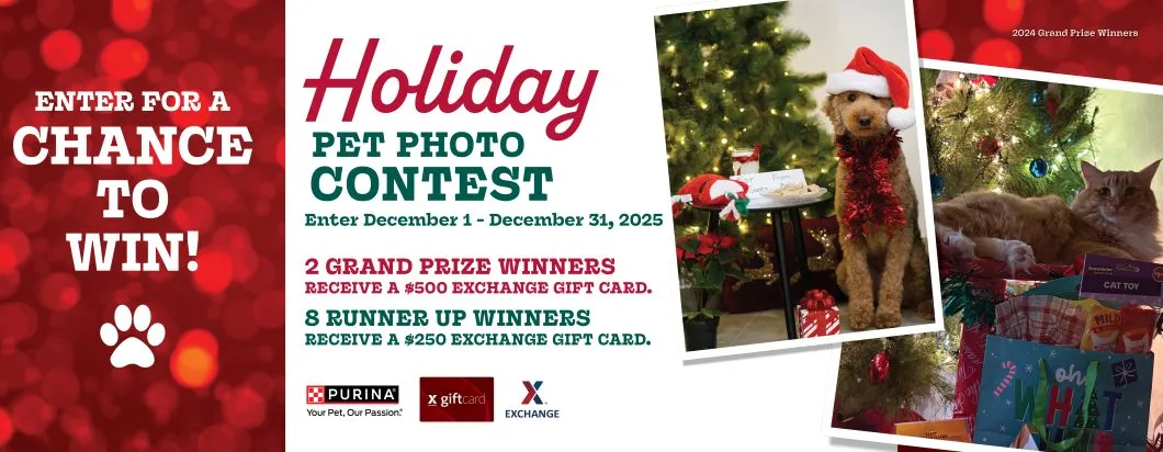 Season’s Treatings: Exchange’s Holiday Pet Photo Contest Fetches $3,000 in Gift Cards